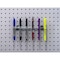 Triton Products 8-1/8 In. W Stainless Steel Multi-Prong Tool/Wrench Holder for 1/8 In. and 1/4 In. Pegboard 1 Pack 86660 - alternate 7